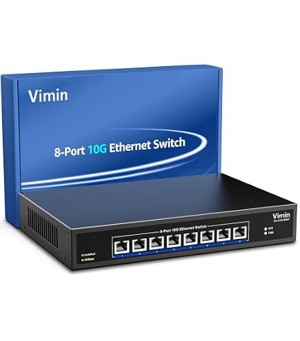 Amazon.com: 5 Port 10G Ethernet Switch,10Gbe Network Switch with